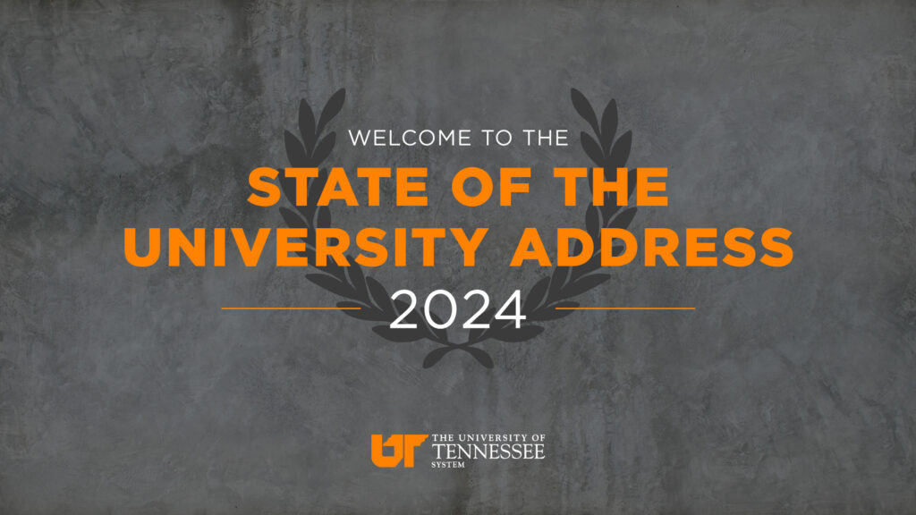 Welcome to the State of the University Address 2024